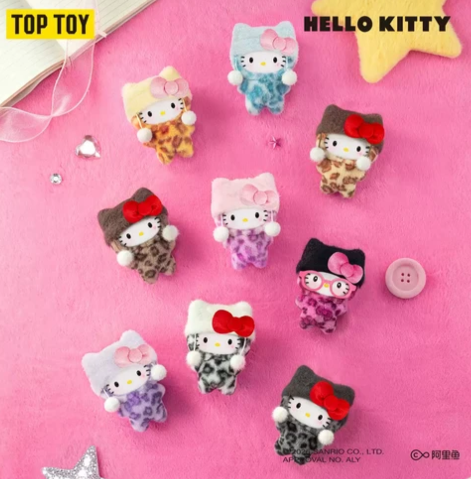 Hello Kitty Leopard Plush Toy Doll