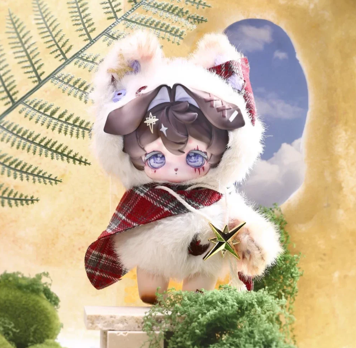 Mipaw Flower Dwelling Plush Toy Doll