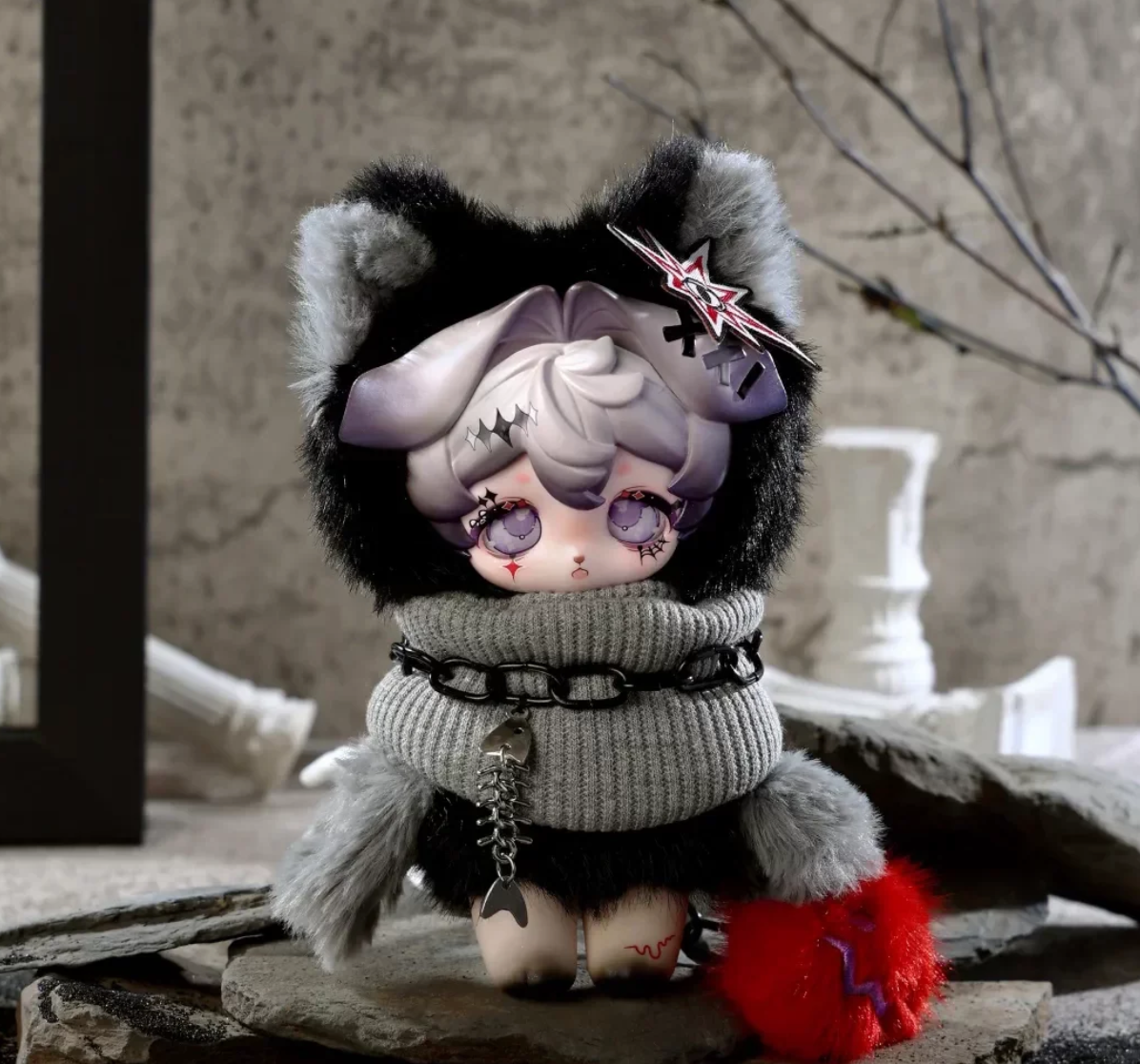 Mipaw Flower Dwelling Plush Toy Doll