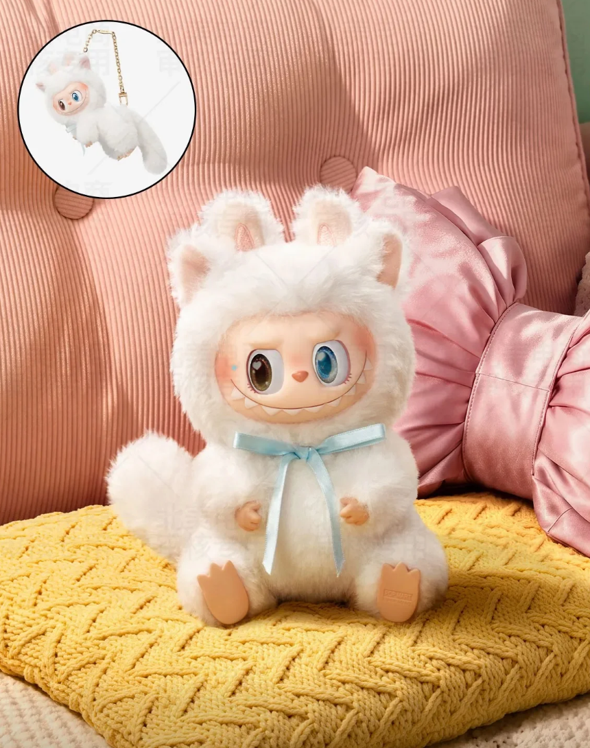 POP MART THE MONSTERS CAT MODE ON Vinyl Plush Toy Doll