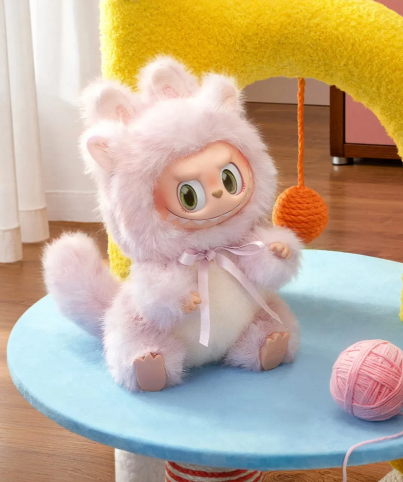 POP MART THE MONSTERS CAT MODE ON Vinyl Plush Toy Doll