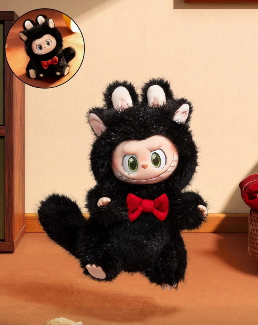 POP MART THE MONSTERS CAT MODE ON Vinyl Plush Toy Doll