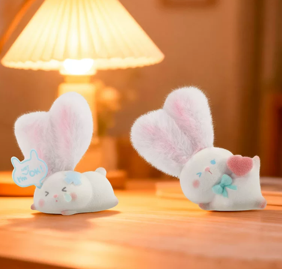 Cream Puff Bunny Figure Toy Doll