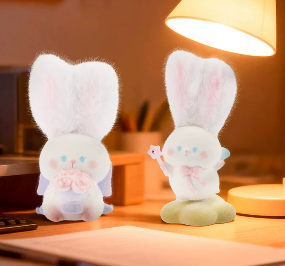 Cream Puff Bunny Figure Toy Doll