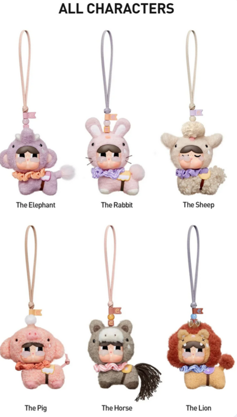 POP MART CRYBABY Crying Round n Round Vinyl Plush Toy Doll