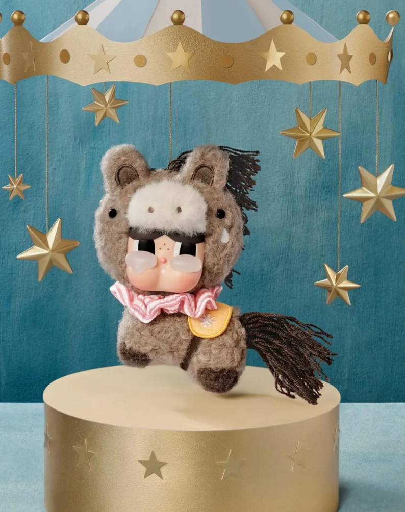 POP MART CRYBABY Crying Round n Round Vinyl Plush Toy Doll