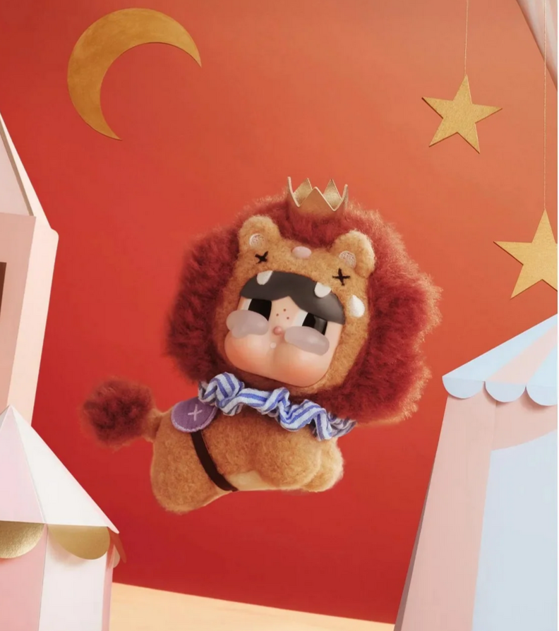 POP MART CRYBABY Crying Round n Round Vinyl Plush Toy Doll