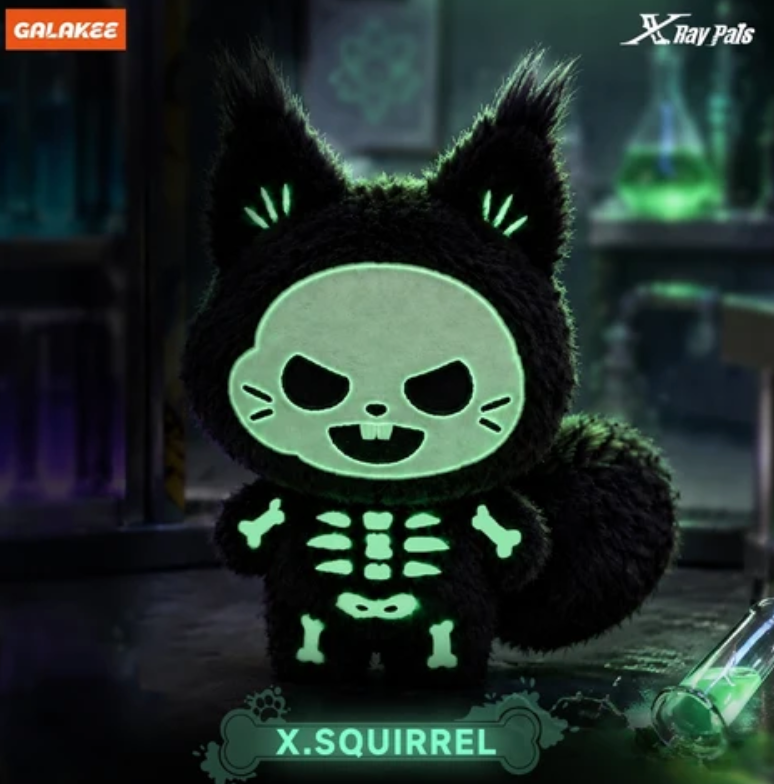 GLOW-IN-THE-DARK Series Plush Toy Doll