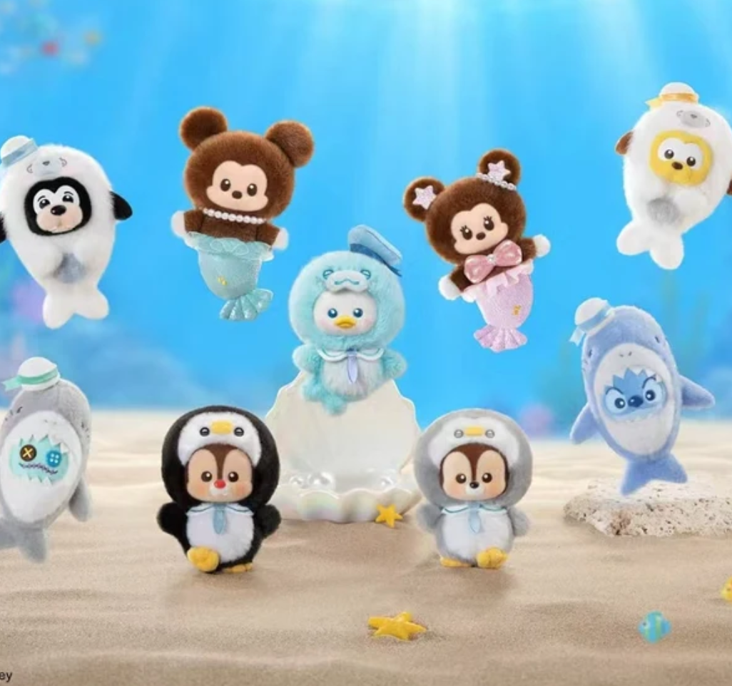 Deep‑Sea Fairy Tale Plush Toy Doll