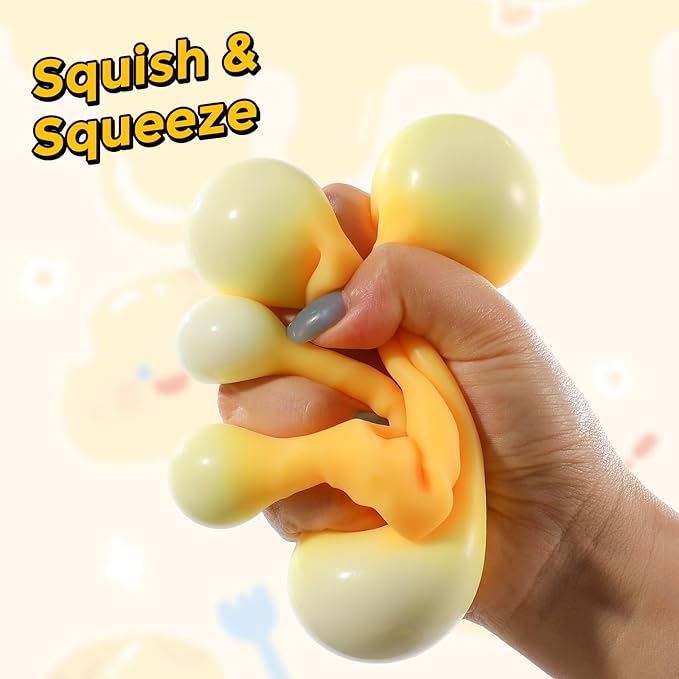 Jumbo Giant Cheese Squishy,Big Squeeze Fidget Toy Stress Relief Slow Rising Fun