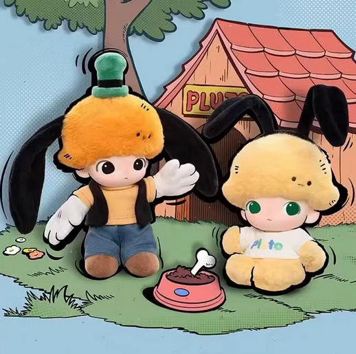 DIMOO x Disney Vinyl Keychain Plush Toy Doll