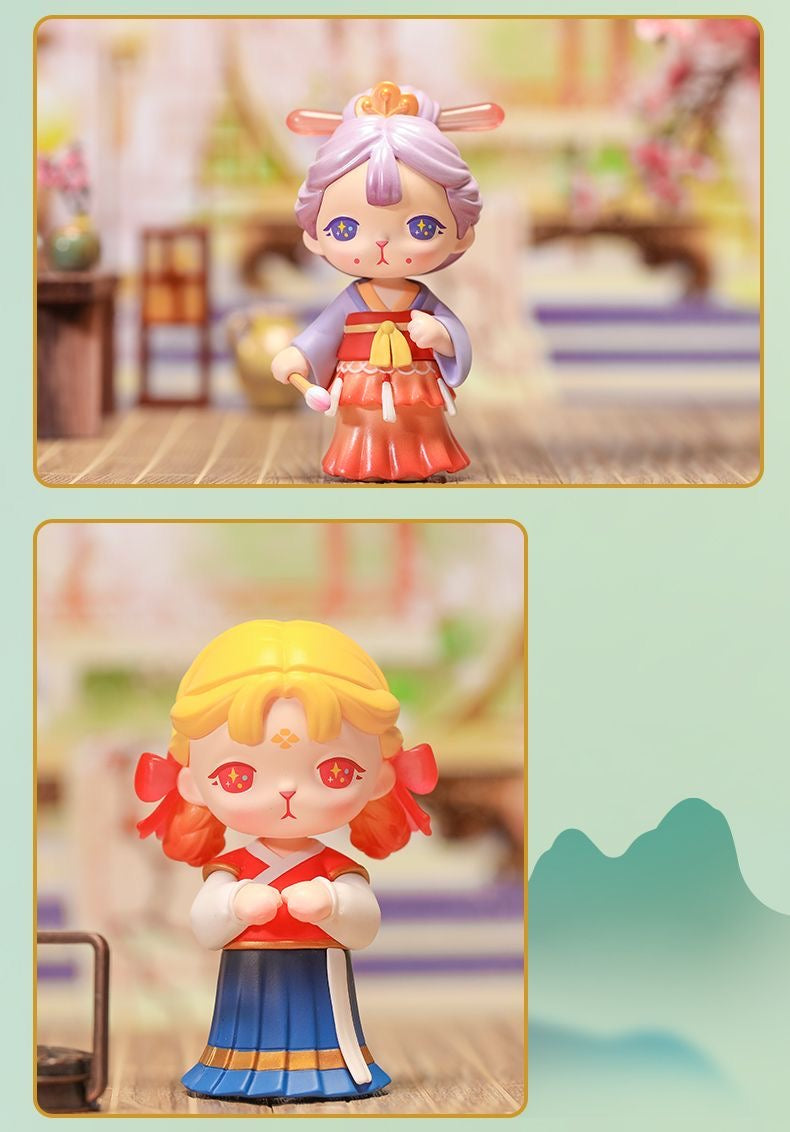 【BOGO】Bunny gorgeous vernal scenery toy doll