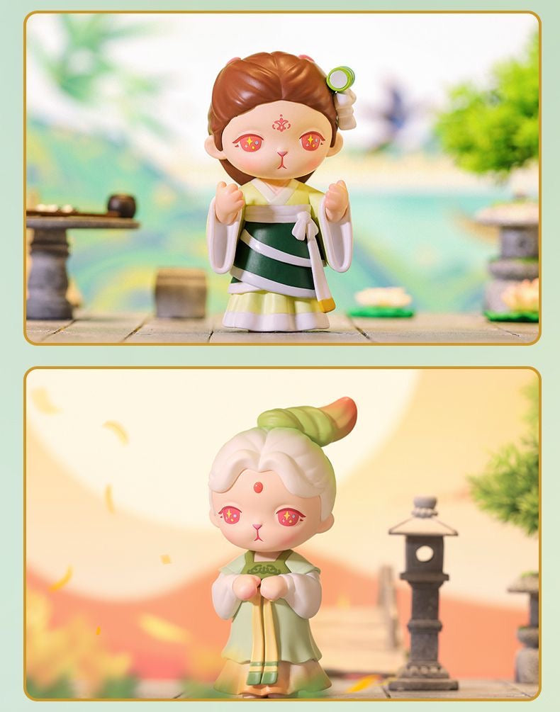 【BOGO】Bunny gorgeous vernal scenery toy doll