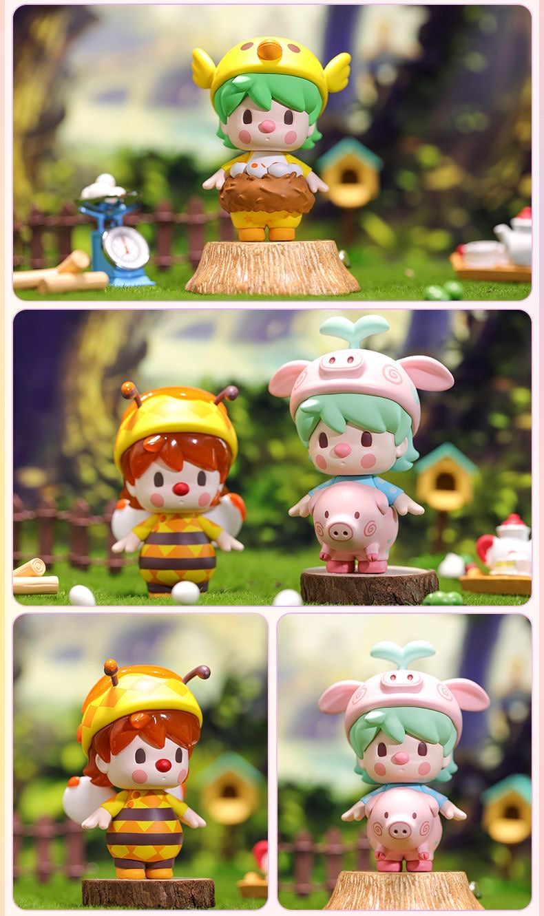 【BOGO】sweet  bean baby animals toy doll