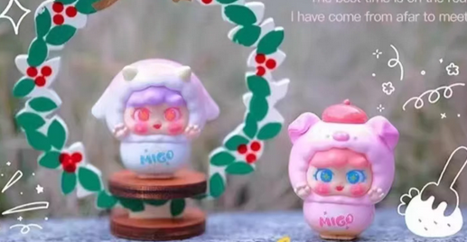 MIGO Mischievous Little Cutie Bean toy doll