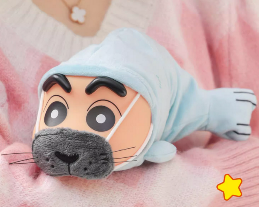 ShinChan Fish plush toy doll
