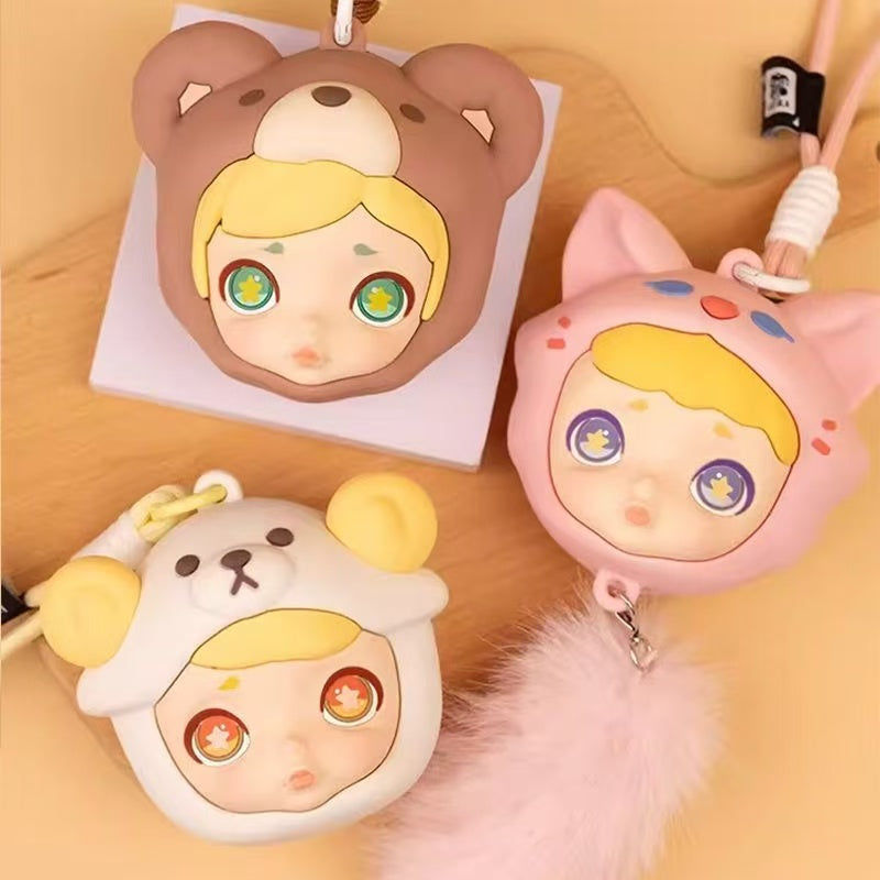 【SALE】Laura animal headphone bag toy doll