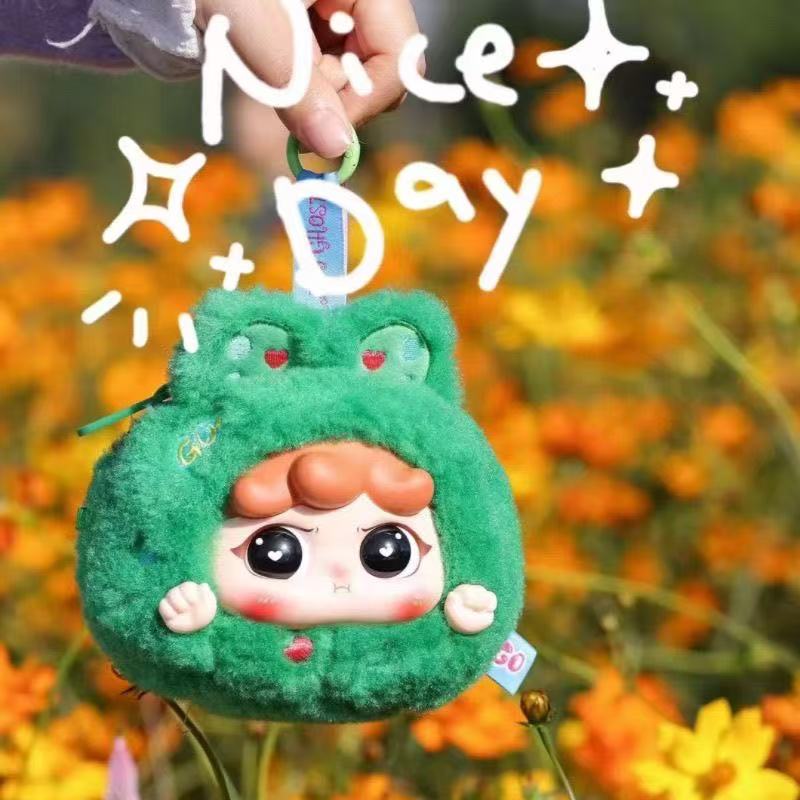 Migo let's travel together plush toy doll