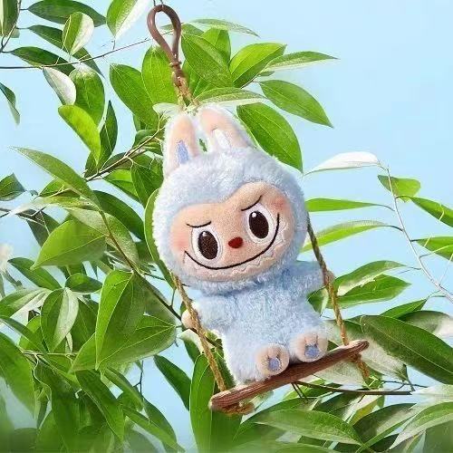 LABUBU swing plush toy doll