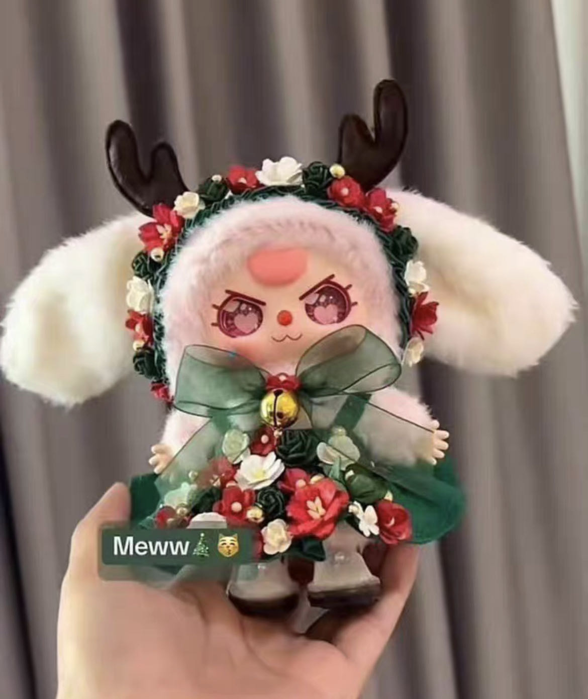 Baby Three Christmas Carnival Plush toy doll
