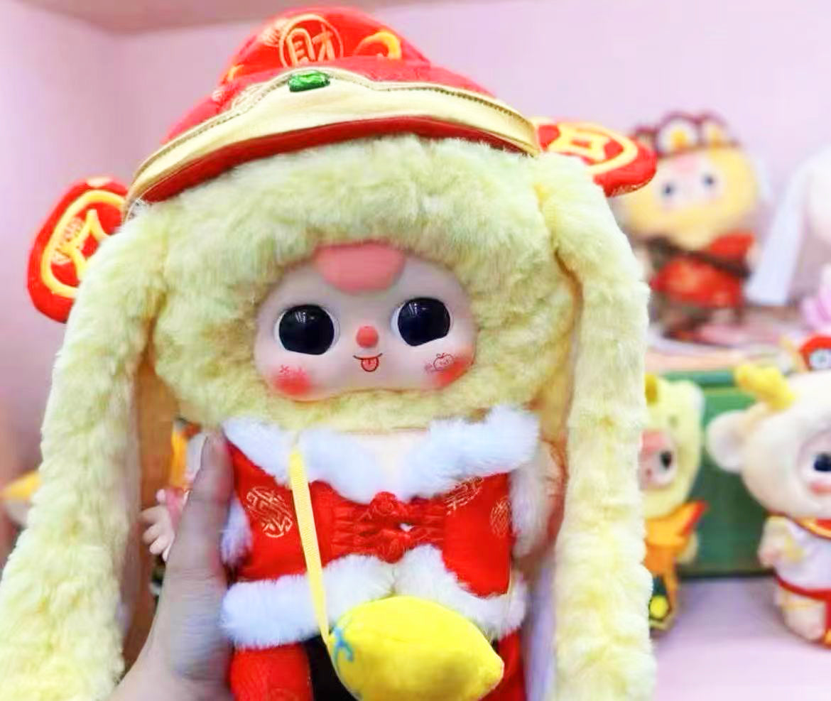 Baby three Lunar new year 400% plush toy doll