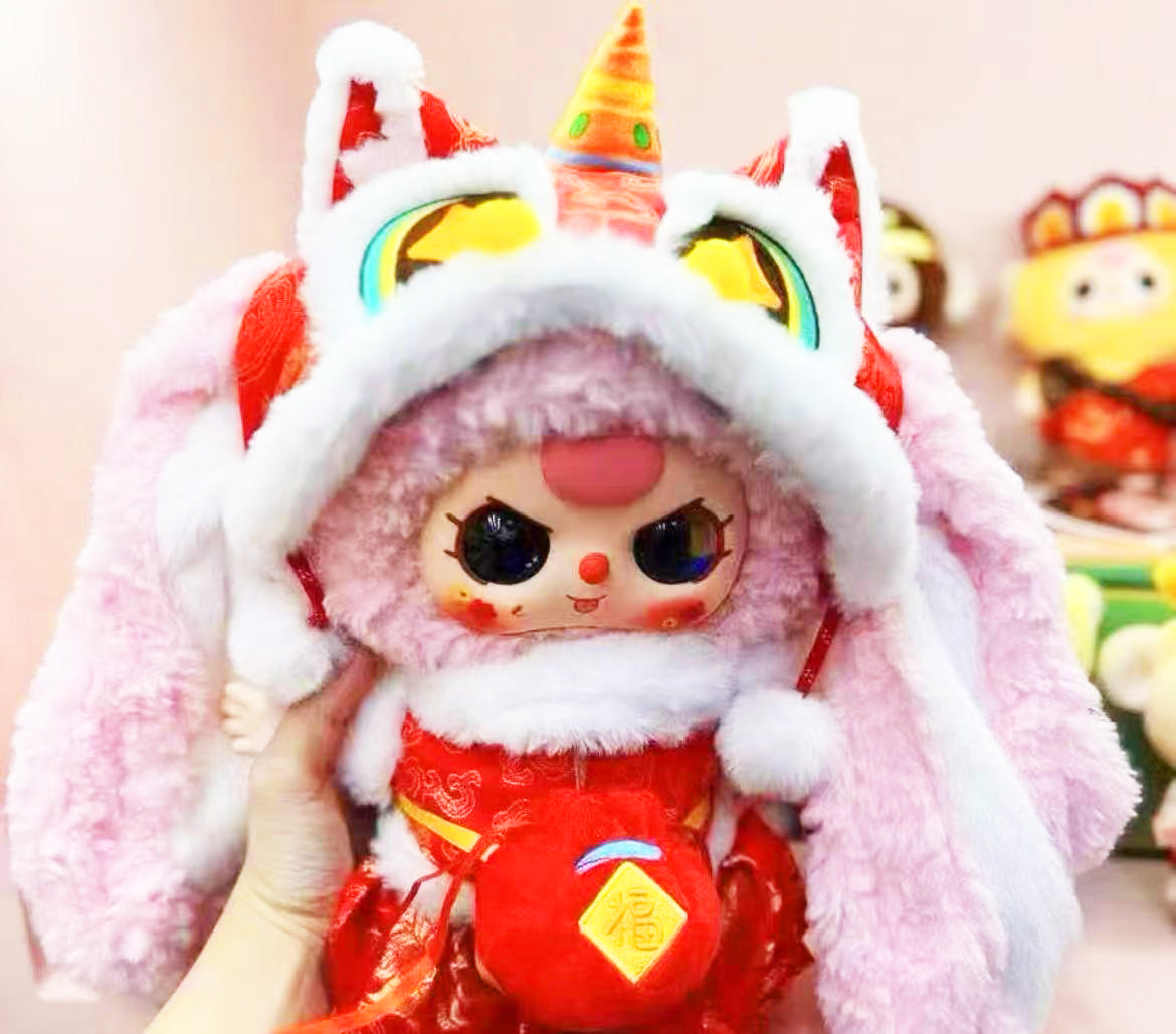 Baby three Lunar new year 400% plush toy doll