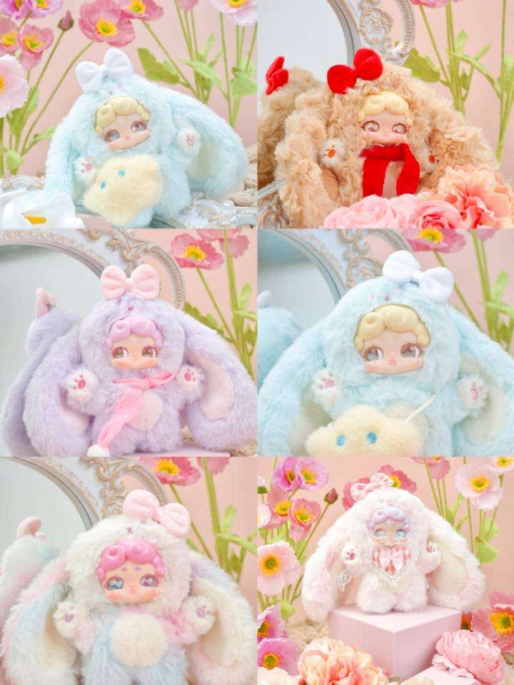 Lucky Deer Nai Good Night Rabbit Liquid Eyes Plush toy doll