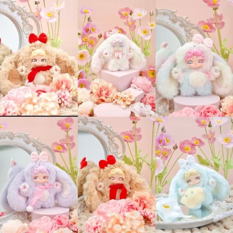 Lucky Deer Nai Good Night Rabbit Liquid Eyes Plush toy doll