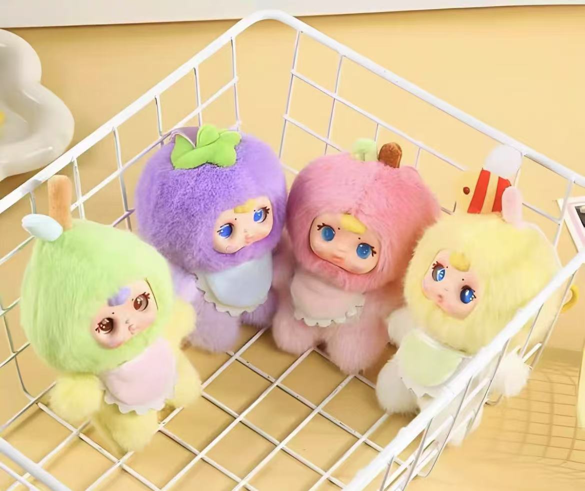 MM Milk Candy Colorful Fruits Plush toy doll