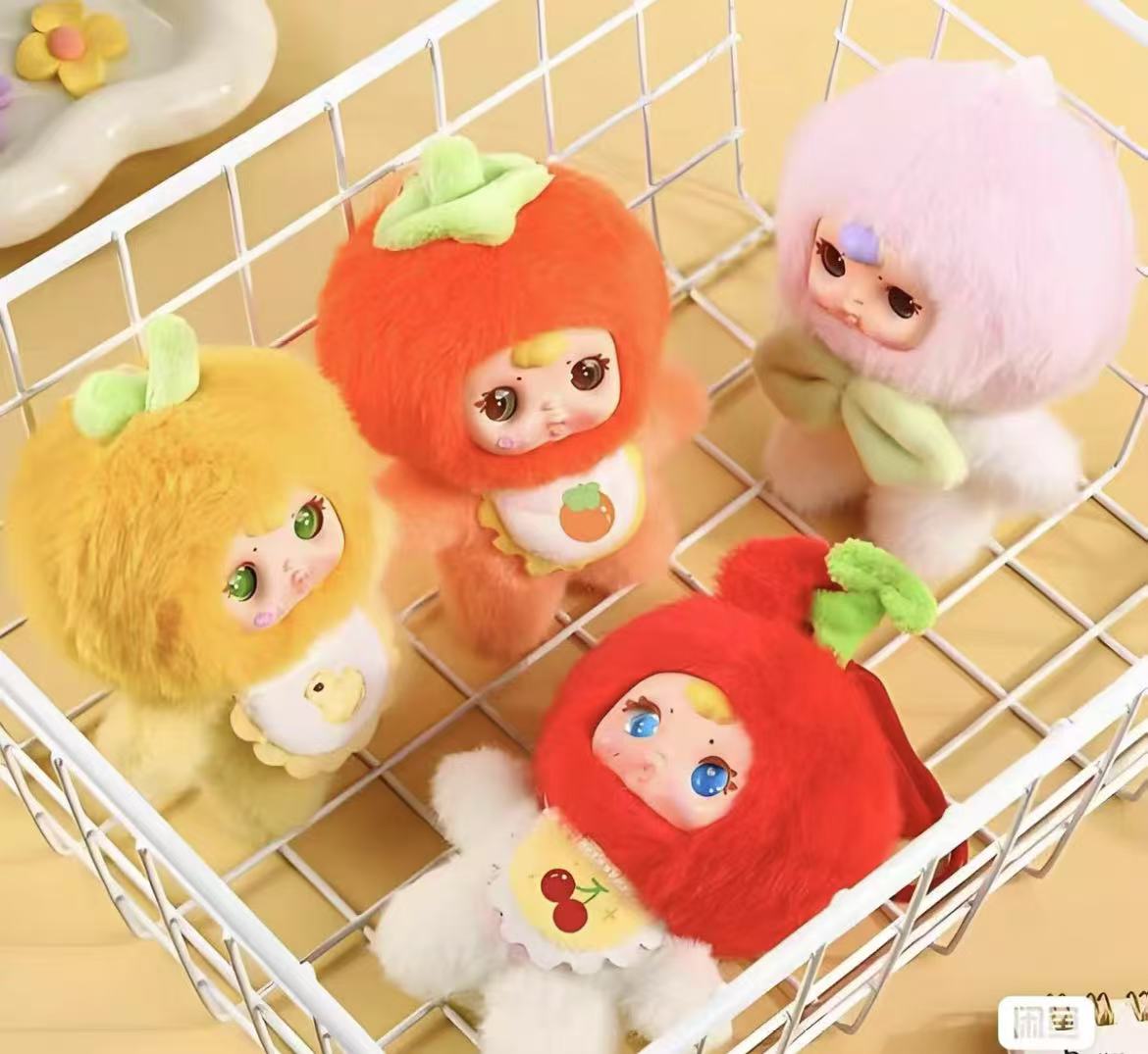 MM Milk Candy Colorful Fruits Plush toy doll