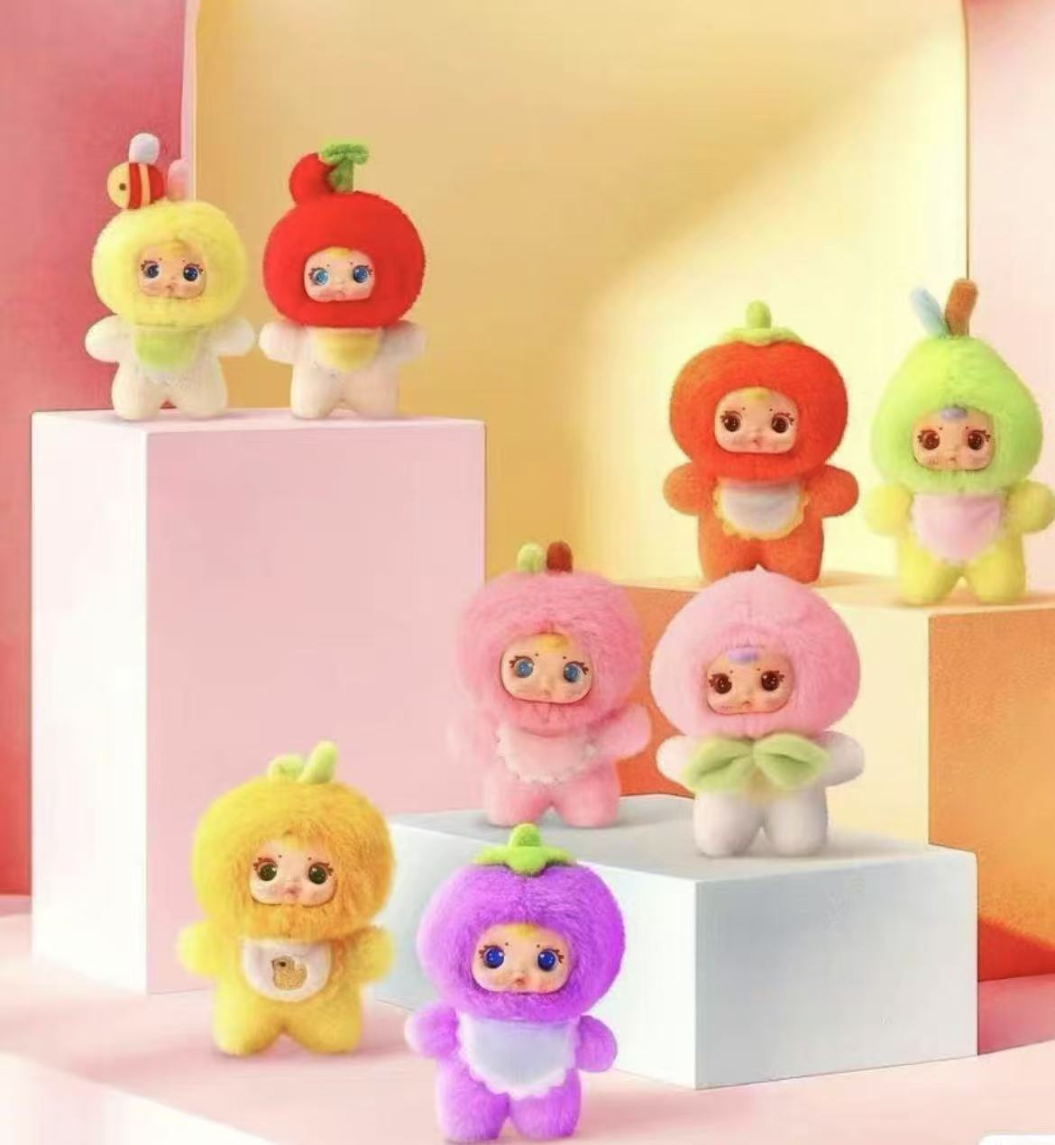 MM Milk Candy Colorful Fruits Plush toy doll