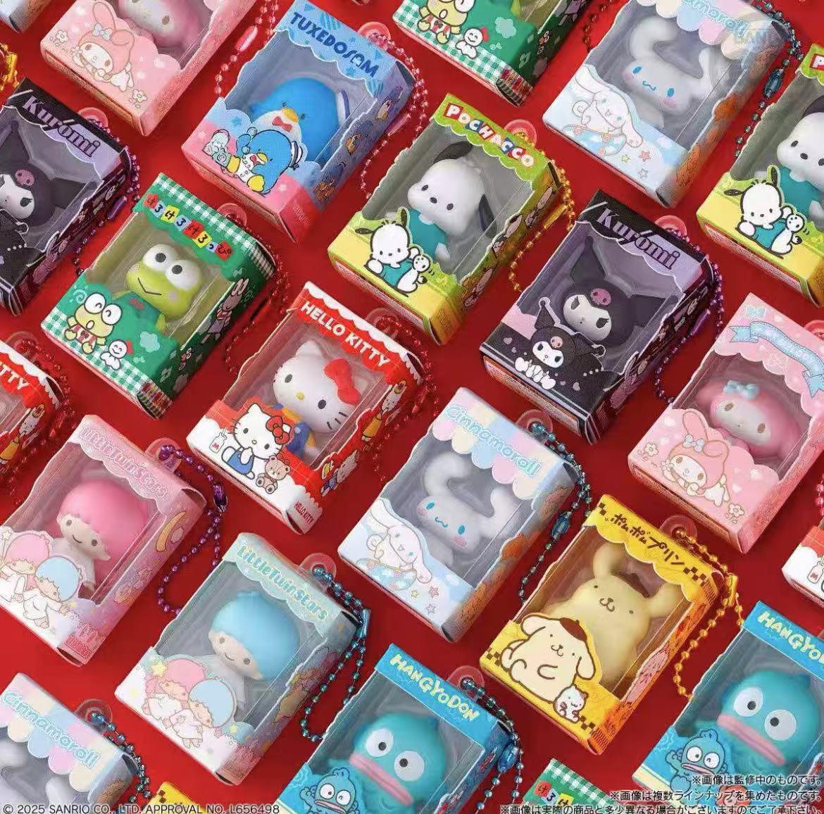 Sanrio Family Toy Figure Keychain Toy Doll