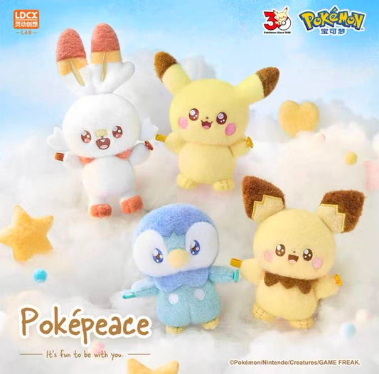 Pokeman Pokepeace Plush Toy Doll