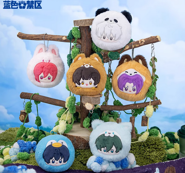 Blue lock animal Plush Toy Doll