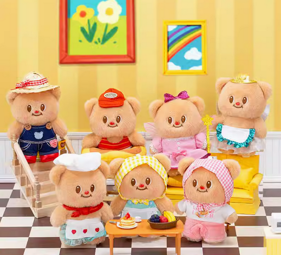 Butterbear Buttery Days Plush toy doll