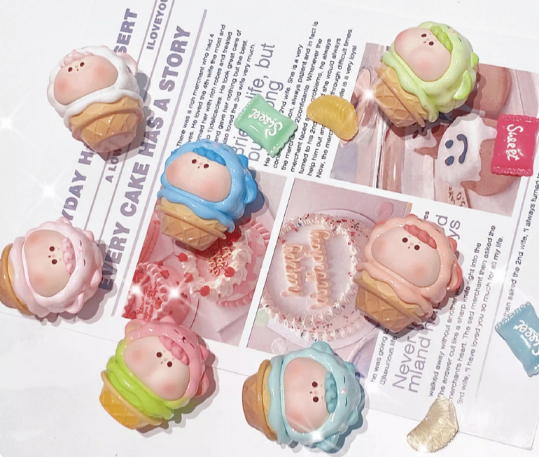 DUDU animal ice cream Bean toy doll