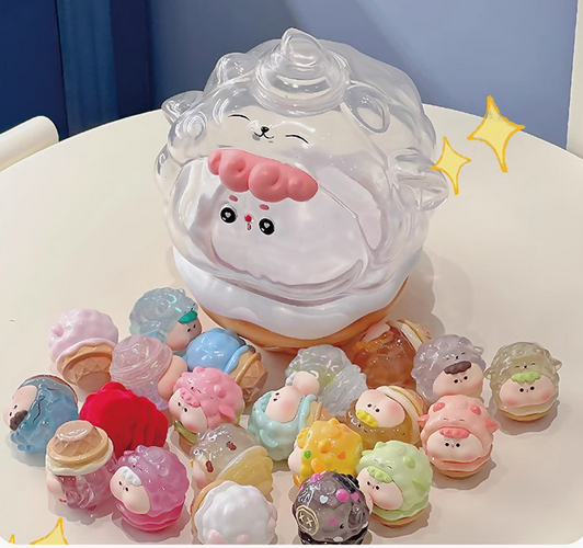 DUDU animal ice cream Bean toy doll