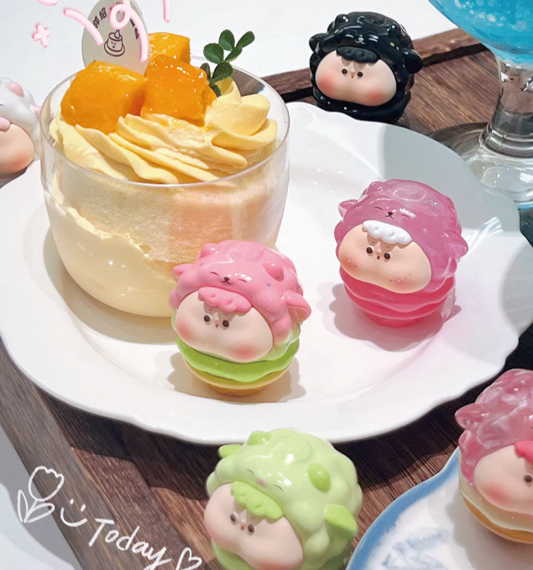 DUDU animal ice cream Bean toy doll