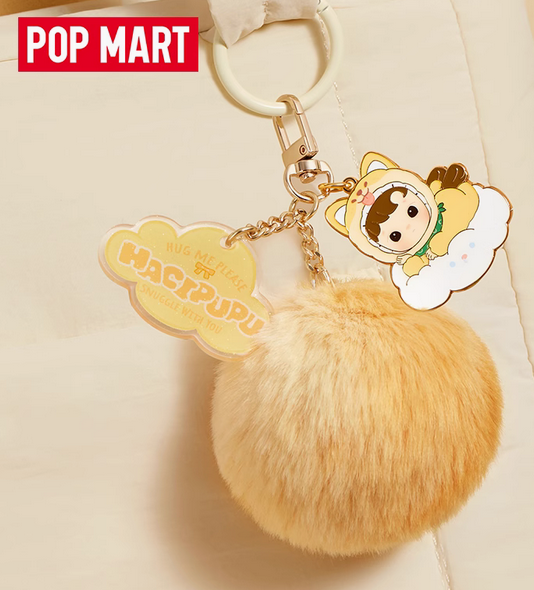 HACIPUPU Snuggle With You Fluffy Keychain toy doll