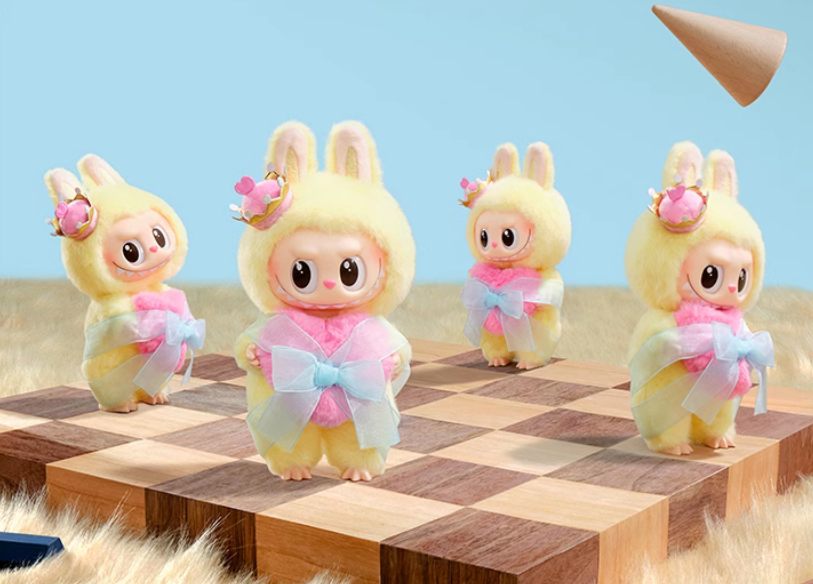 LABUBU Let's Checkmate Plush Hanging Card toy doll