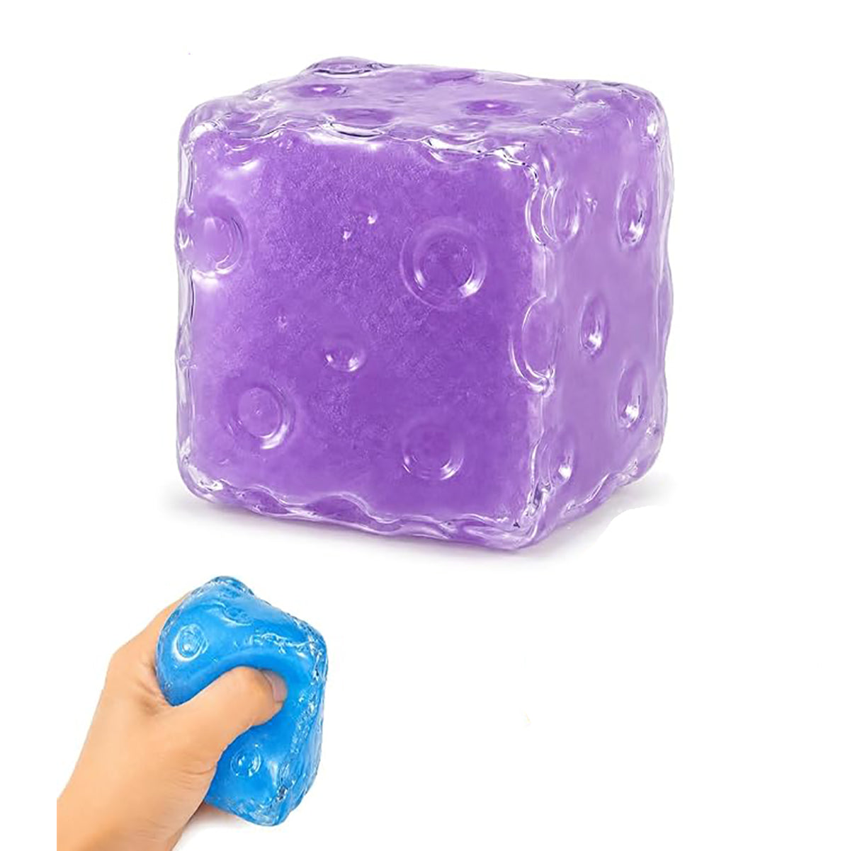Slushy Crunchy Squishy,Stress Relief Squeeze Toy ASMR Sound Sensory Fidget Toy for Adults Party Favor Squeeze Toy Desk Anxiety Relief
