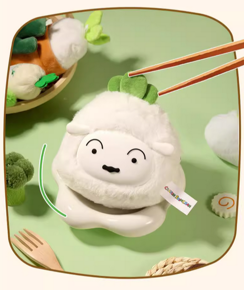 ShinChan Kanto Oden Plush Coin Purse toy doll