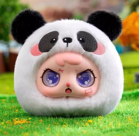 Youbi bear Magic Forest & Elves head plush toy doll