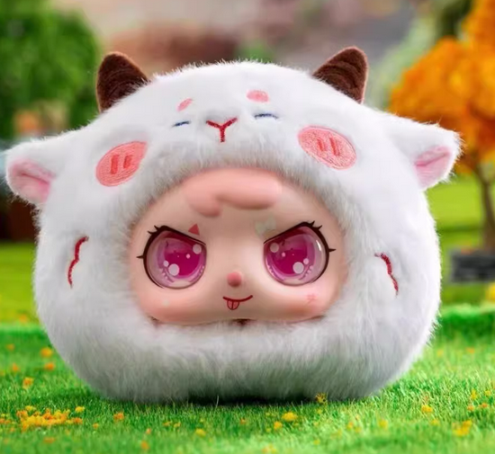 Youbi bear Magic Forest & Elves head plush toy doll